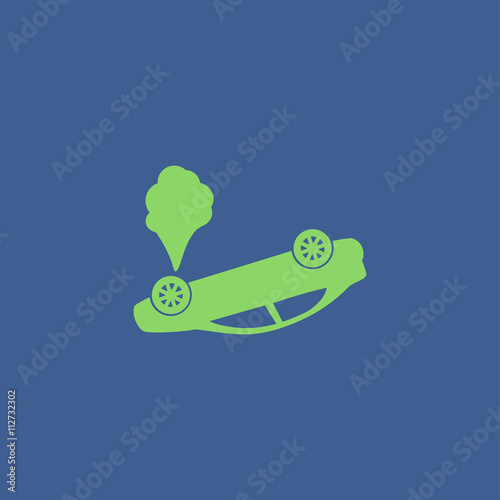 Car crash concept.