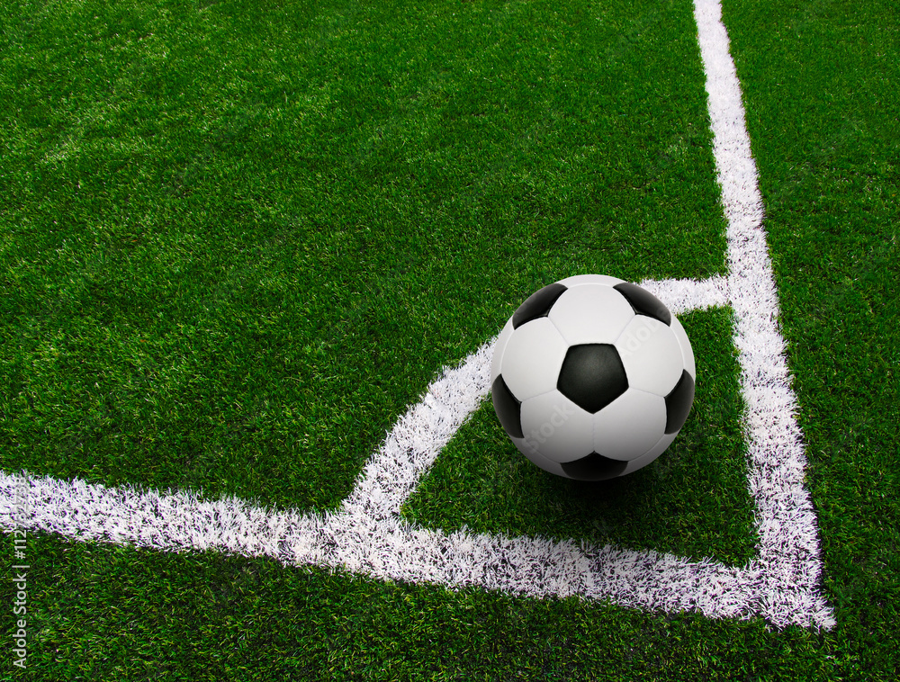 Soccer on the stadium Soccer on the stadium