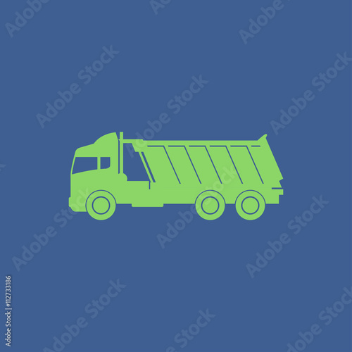 Truck icon. Vector concept illustration for design.