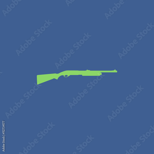 Shotgun icon vector