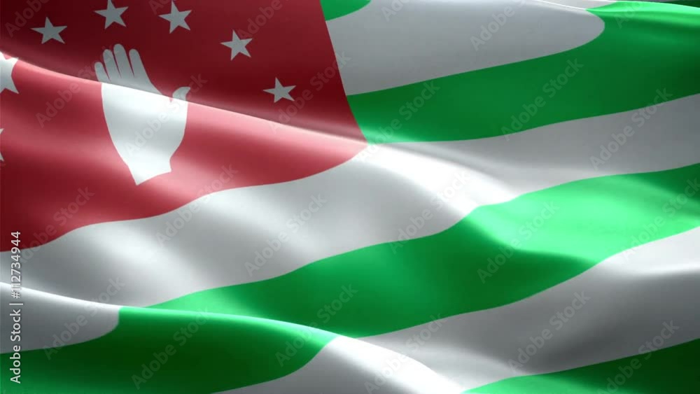 Abhazya national flag. Infinite loop. New effect and different lightining. Abhazya national flag. Infinite loop. New effect and different lightining.