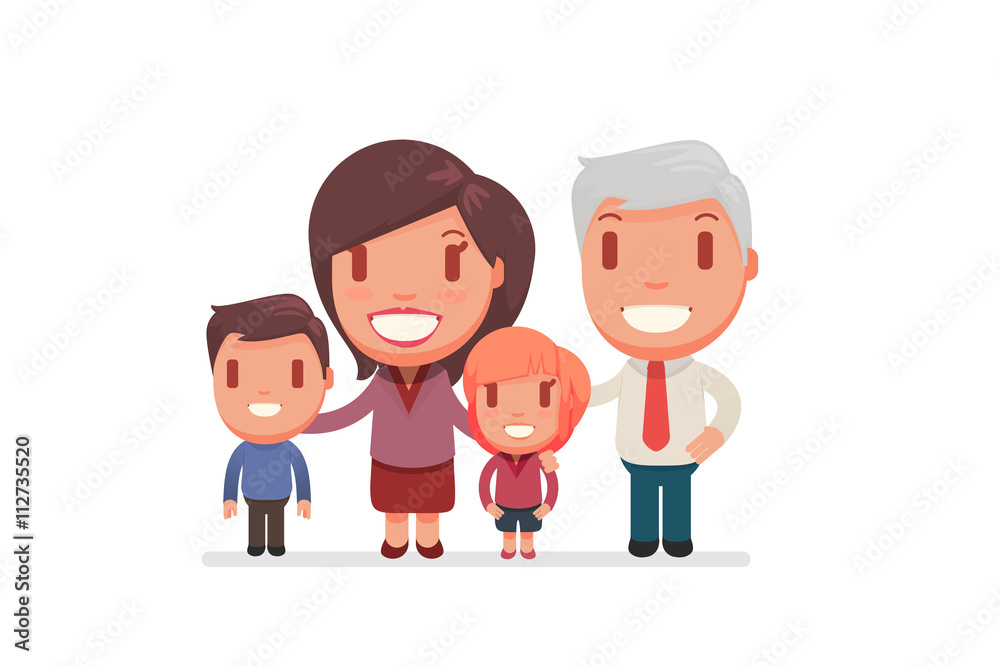 Family illustration Family illustration