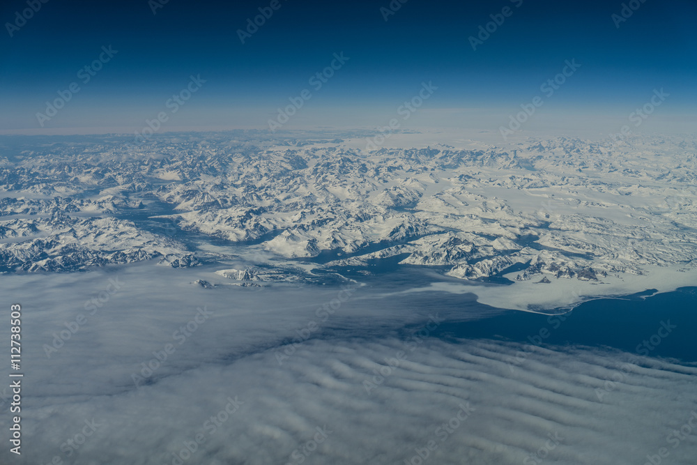 Südspitze Grönland - Luftbild
