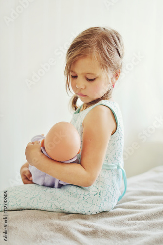girl  with doll