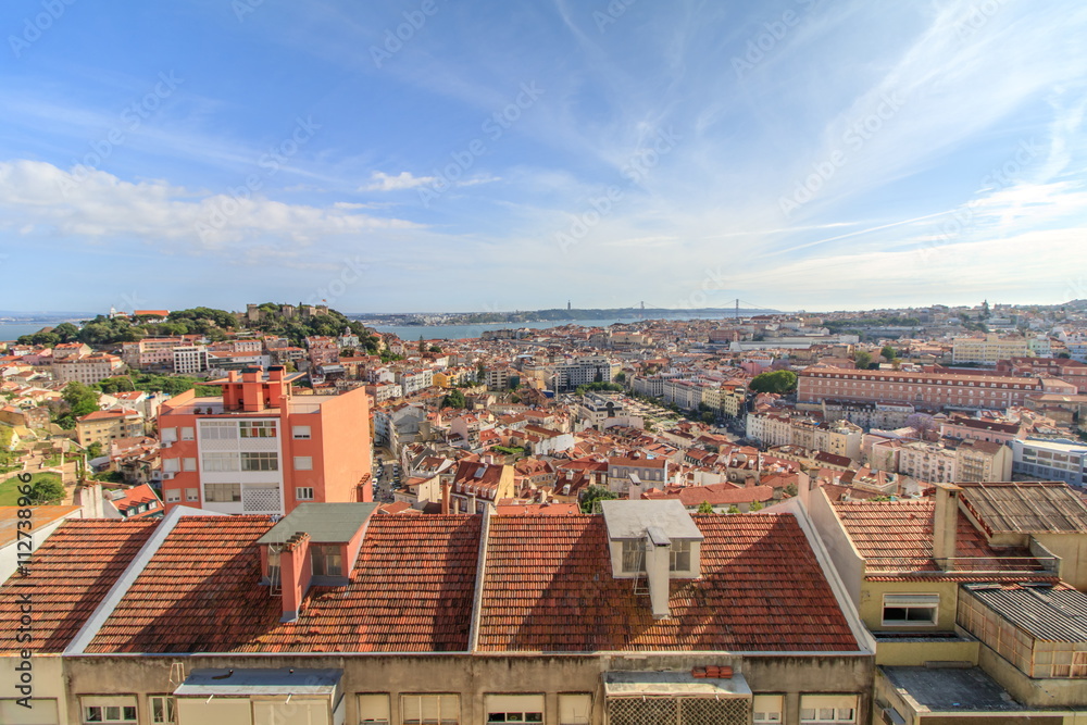 Lisboa Historical City Panorama, Portugal