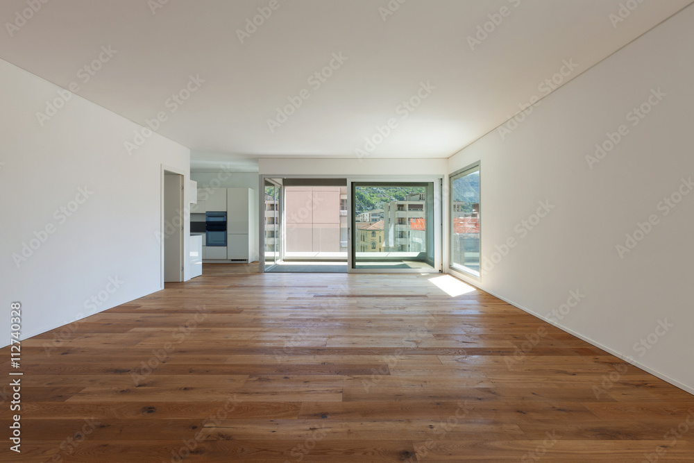 Fototapeta premium Interior, room with balcony