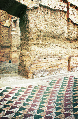 The baths of Caracalla - Rome Italy