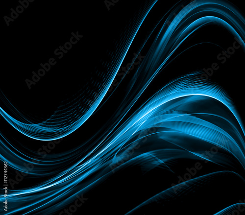 Abstract blue background