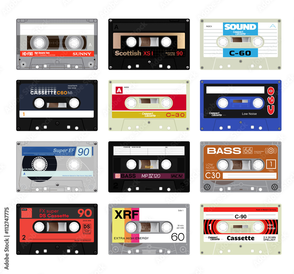 Fototapeta premium Vintage cassette tape