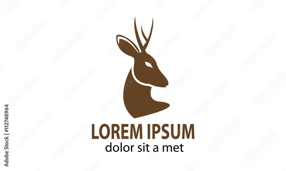 Deer Logo Design Deer Logo Design