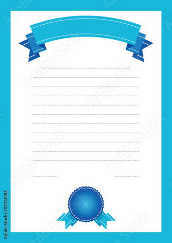 Certificate template