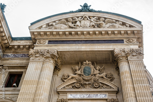 Opera National de Paris (Garnier Palace). Detail. Paris, France.