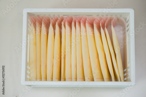 Stock of milk mother breast feeding freezing