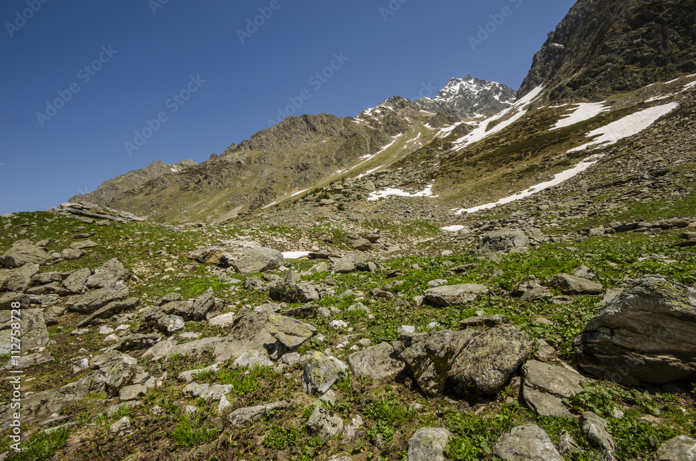 Combe Madame - Massif de Belledonne - Isère. Combe Madame - Massif de Belledonne - Isère.
