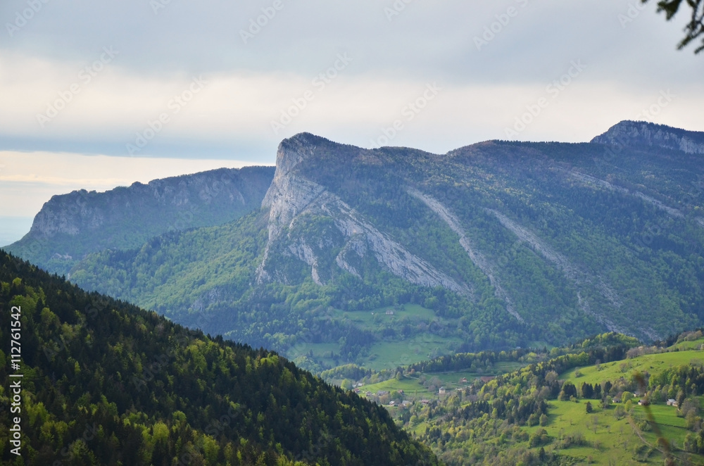 Vu sur la Roche Veyrand (Chartreuse / Savoie)