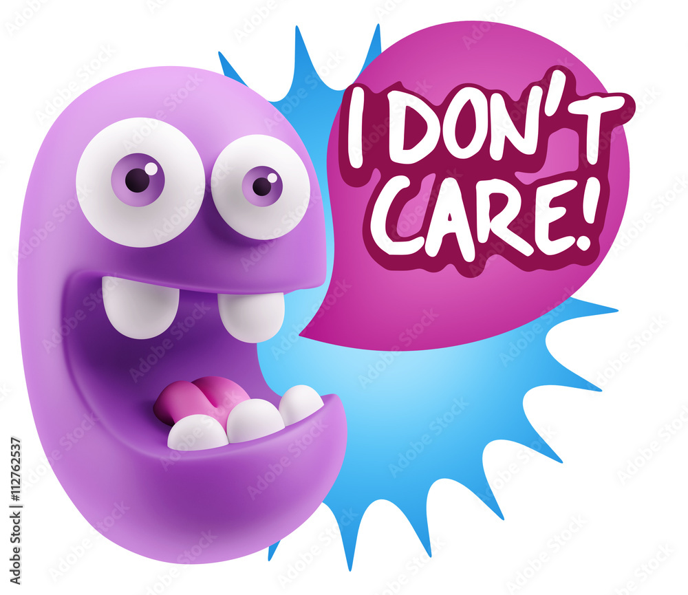 3d Illustration Laughing Character Emoji Expression saying I Don 3d Illustration Laughing Character Emoji Expression saying I Don