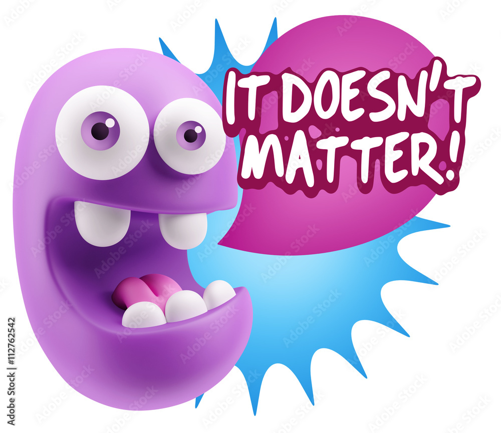 3d Rendering Smile Character Emoticon Expression saying It Doesn 3d Rendering Smile Character Emoticon Expression saying It Doesn