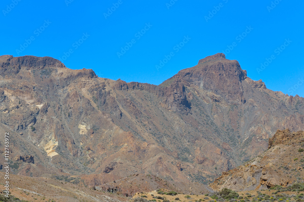 View of the mountains, Tenerife, Canary islands, Spain