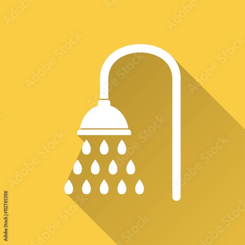 Shower vector icon.