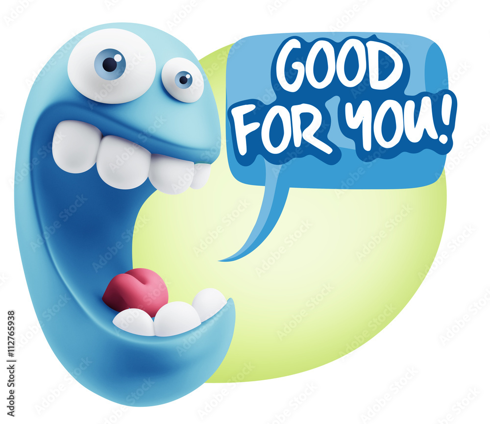 3d Rendering Smile Character Emoticon Expression saying Good For 3d Rendering Smile Character Emoticon Expression saying Good For