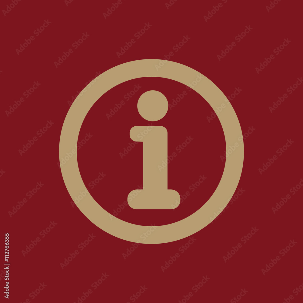 The information icon. Info and faq symbol. Flat The information icon. Info and faq symbol. Flat