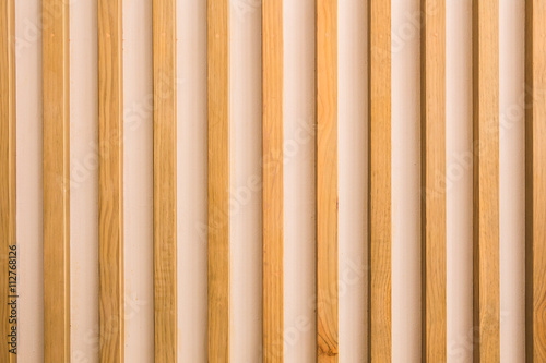 wall of wooden planks