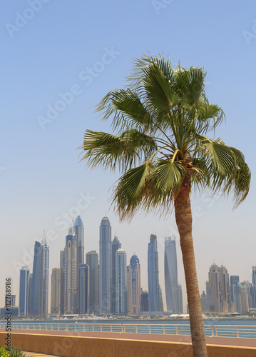 sight of Dubai from Palm Jumeirah © romantiche