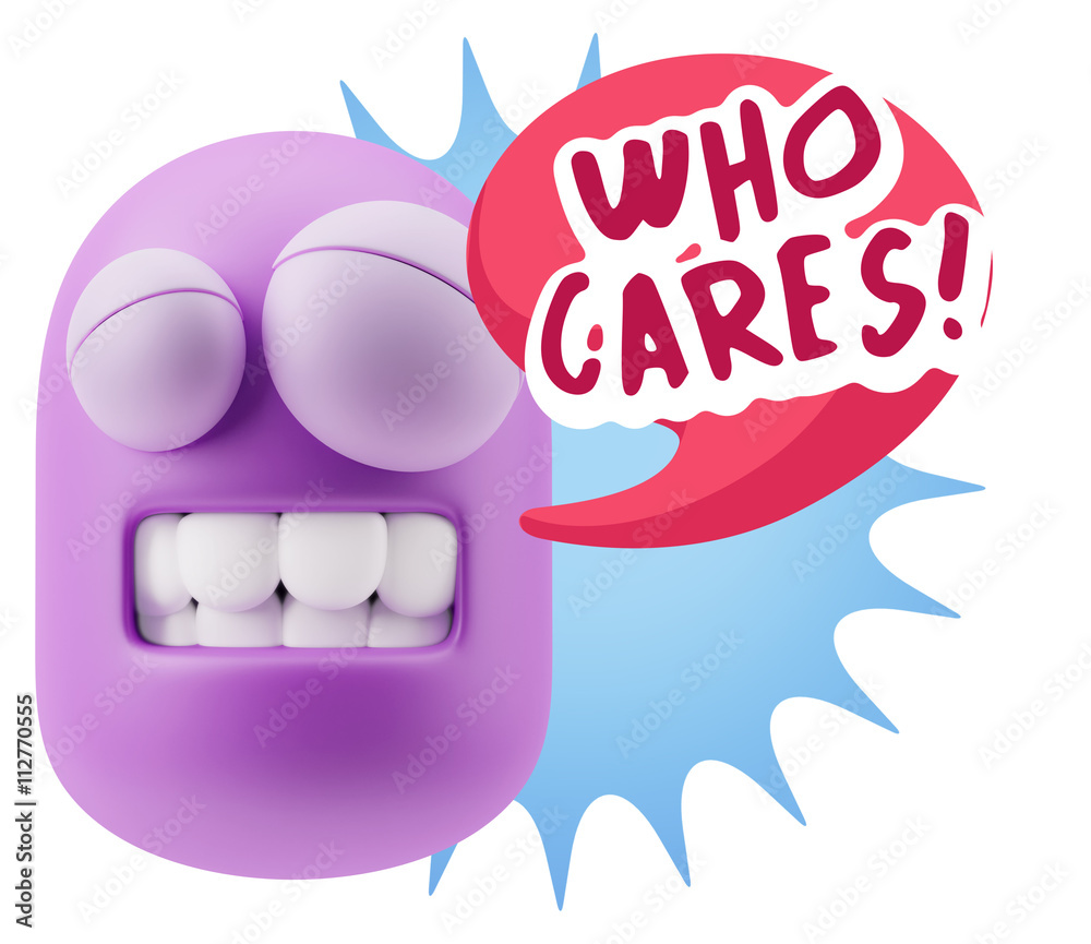 3d Illustration Laughing Character Emoji Expression saying Who C 3d Illustration Laughing Character Emoji Expression saying Who C