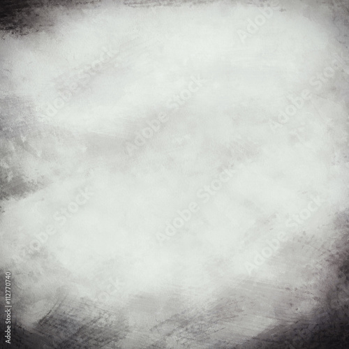 Abstract drawn background vignette, gray
