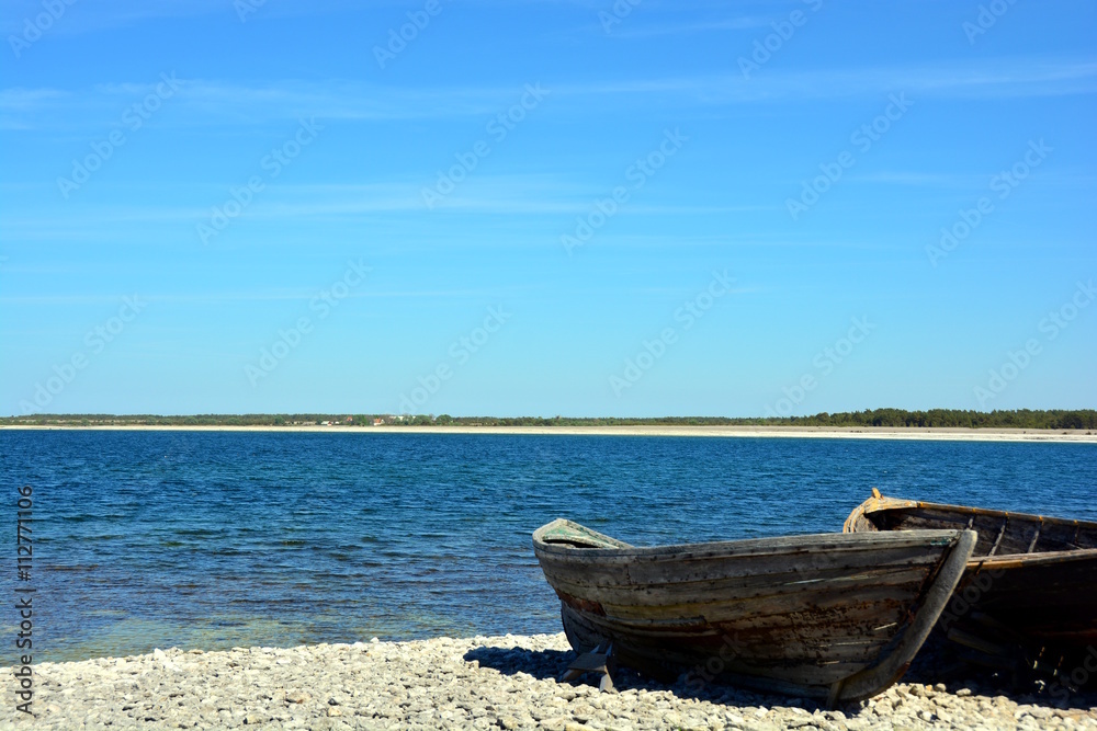 Ruderboote auf Farö Ruderboote auf Farö