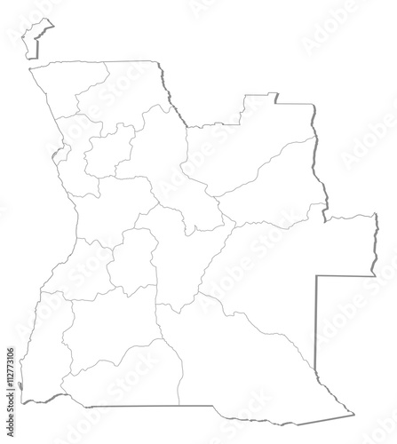 Map - Angola