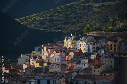 Wallpaper Mural view of bosa, sardinia, italy Torontodigital.ca