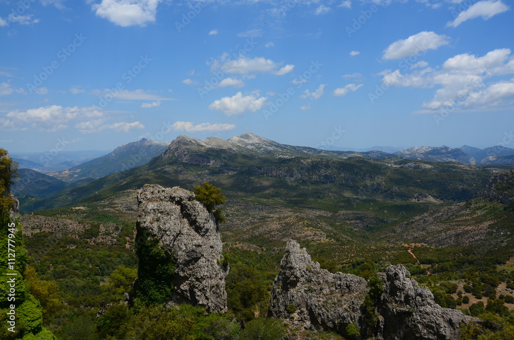 gennargentu mountains, sardinia, italy