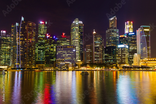 Singapore city skyline © Nikolai Sorokin