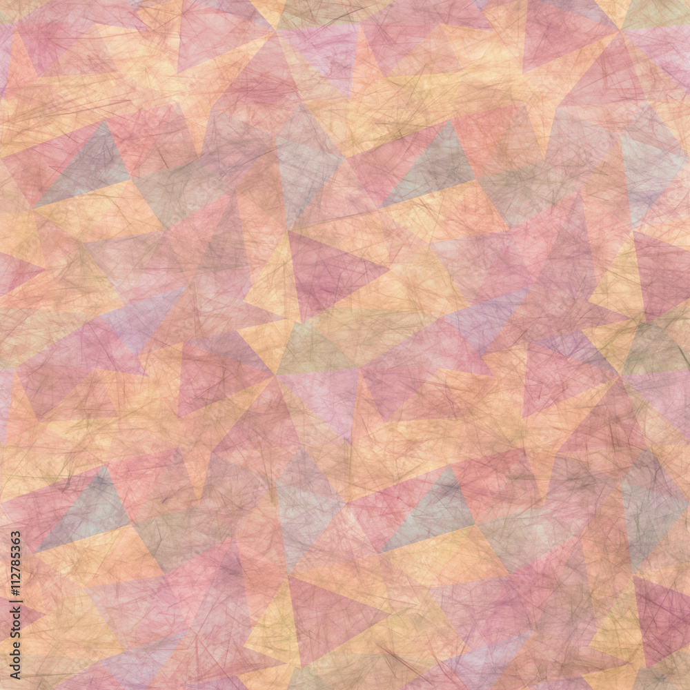 Abstract drawn  watercolor background. Polygonal design.  Crumpled paper. Series of Watercolor, Oil, Pastel, Chalk and Inc Backgrounds.