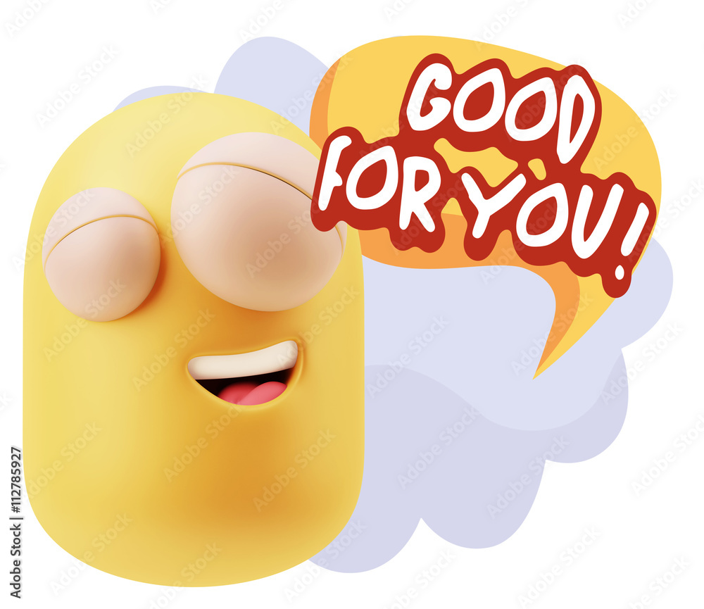 3d Rendering Smile Character Emoticon Expression saying Good For 3d Rendering Smile Character Emoticon Expression saying Good For