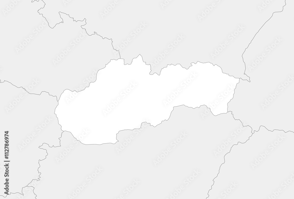 Map - Slovakia