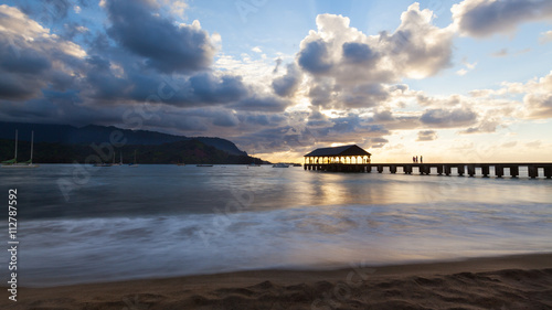 Hanalei Bay Pier Kauai, Hawaii