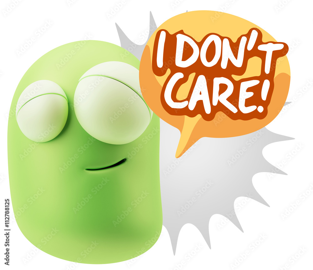 3d Illustration Laughing Character Emoji Expression saying I Don 3d Illustration Laughing Character Emoji Expression saying I Don