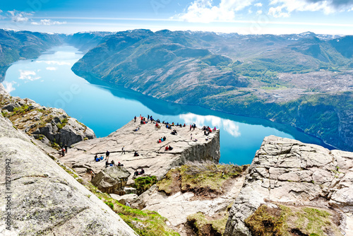 Wallpaper Mural Preikestolen Lysefjord Torontodigital.ca