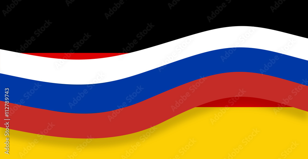 russia banner germany background flag design