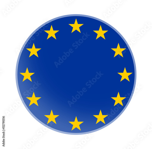 Wallpaper Mural Europe Stars Blue Flag Symbol Torontodigital.ca