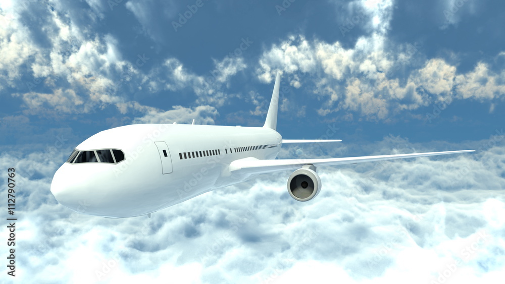 Fototapeta premium 飛行機