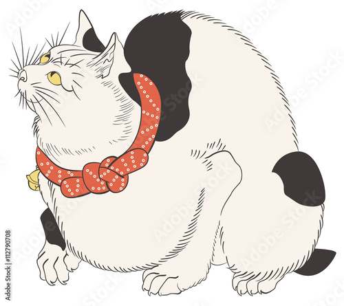 歌川国芳 鼠よけの猫 イメージイラスト