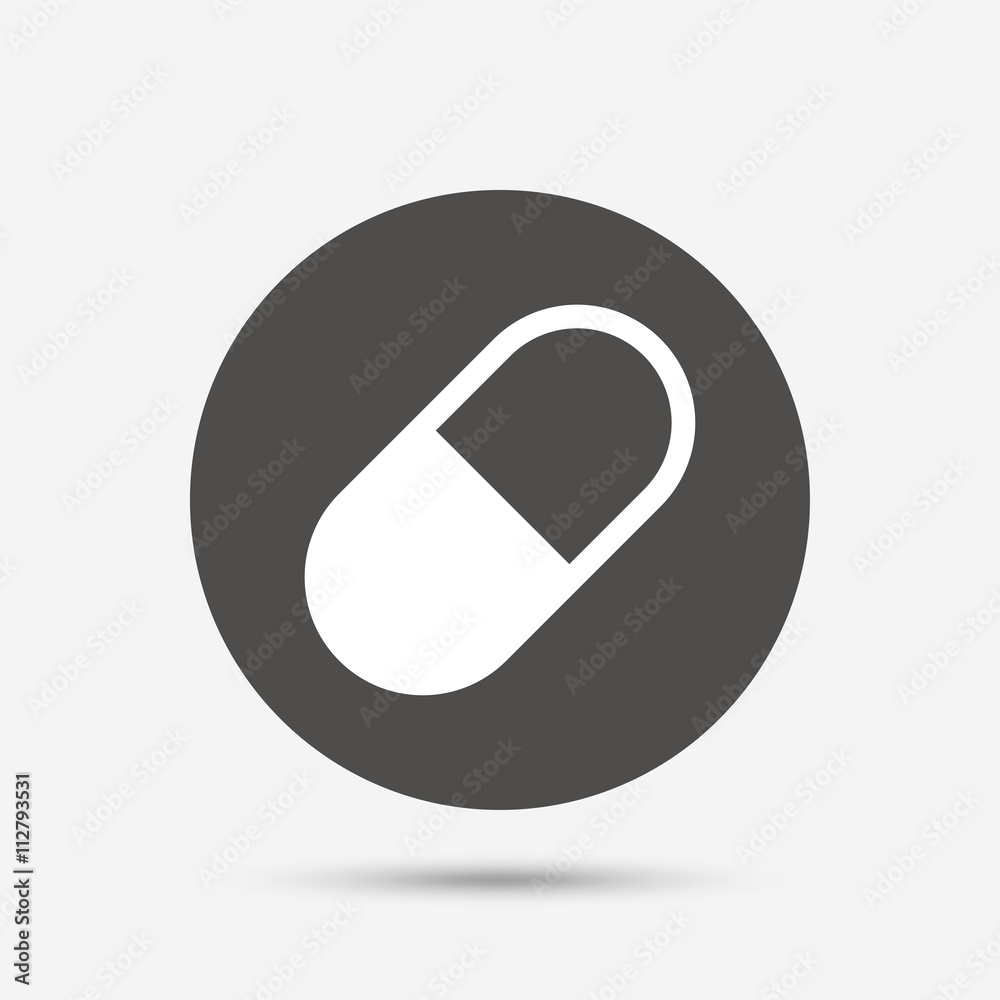 Medical pill sign icon. Drugs symbol. Medical pill sign icon. Drugs symbol.