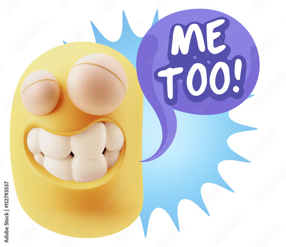 3d Illustration Laughing Character Emoji Expression saying Me To 3d Illustration Laughing Character Emoji Expression saying Me To