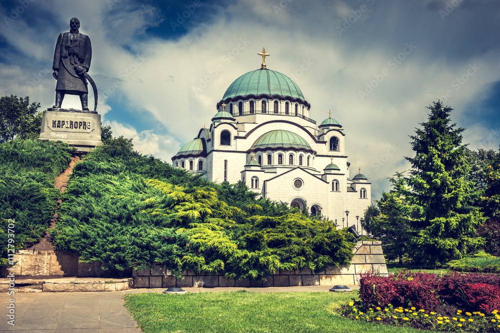 The Cathedral of Saint Sava
