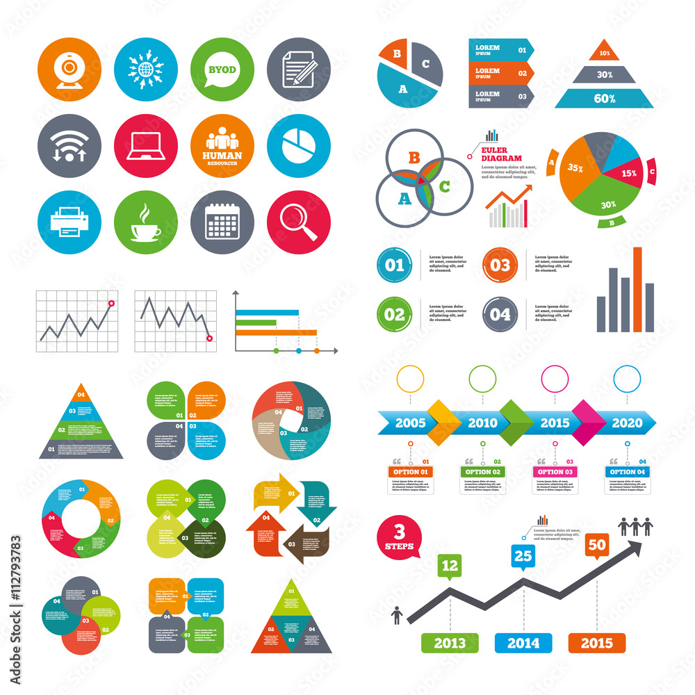 Office, documents and business icons. Office, documents and business icons.