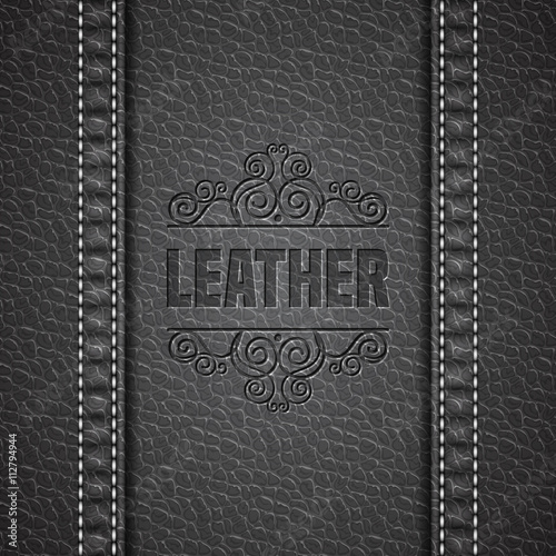 Leather texture background