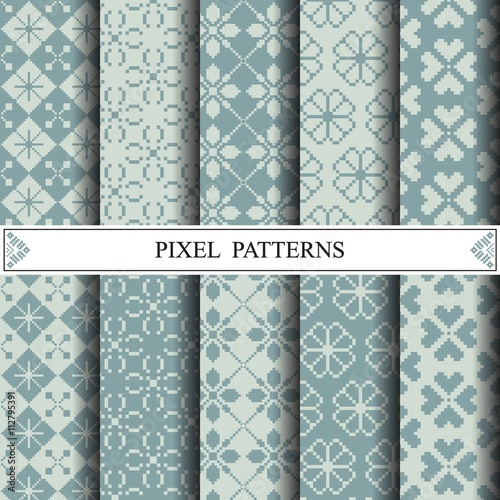 pixel pattern, textile, pattern fills, web page background, surf